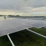10MW Nottingham, England – ground mounted system - PV modules installation